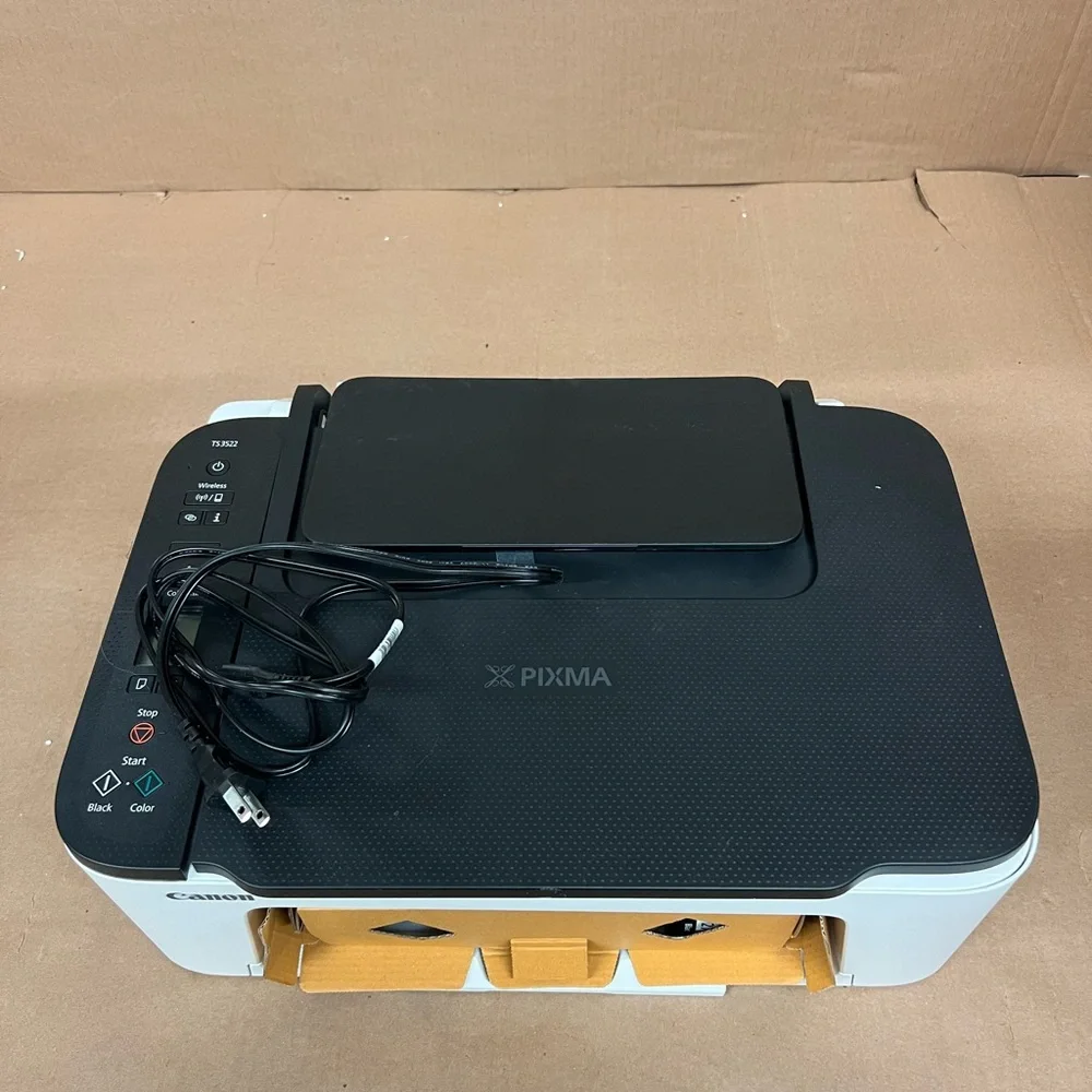Canon PIXMA TS35 22 Wireless Color Inkjet All-in-One Printer - Print Copy Scan